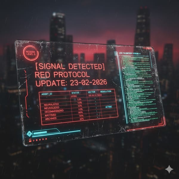 [SIGNAL DETECTED] Red Protocol Update: 23-02-2026